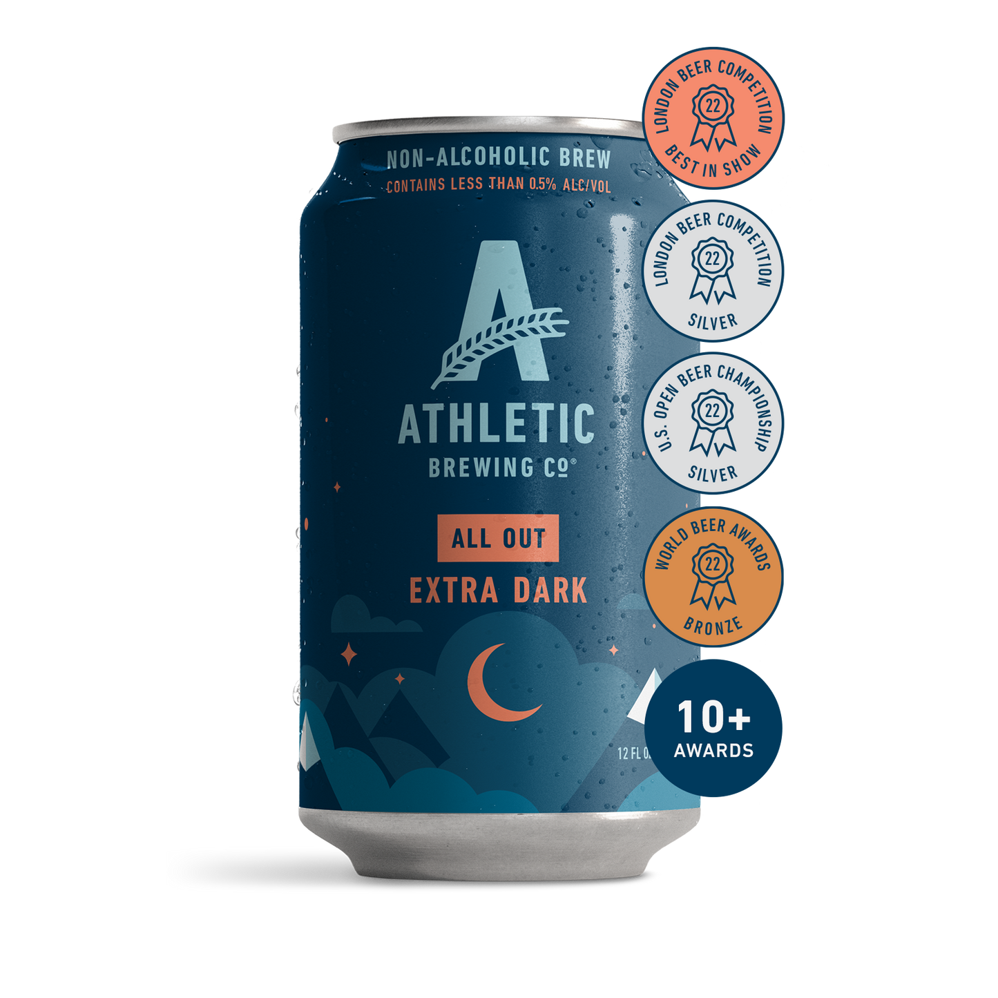 Athletic Brewing - All Out Extra Dark (Non-Alcoholic)